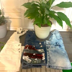 Bundle girls overalls